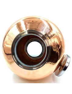 Медный шлем-аламбик Moonshine 4" c термометром 2