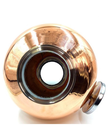 Мідний шолом-аламбік Moonshine 4" c термометром