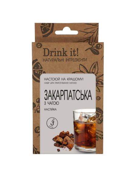 Набір для настоювання Drink it Закарпатська з чагою