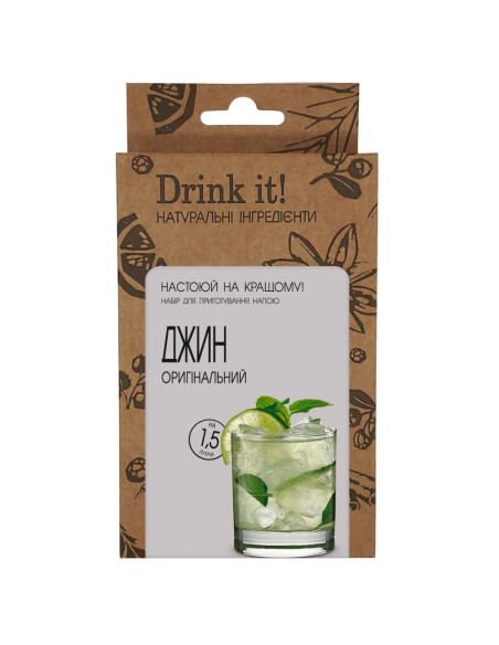 Набір для настоювання Drink it Джин оригінальний