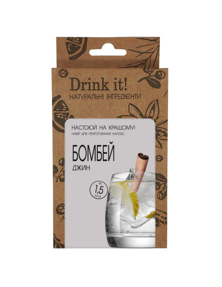 Набор для настаивания Drink it Джин Бомбей