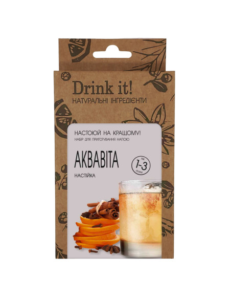 Набір для настоювання Drink it Аквавіта