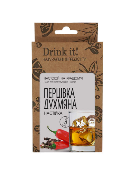 Набір для настоювання Drink it Перцівка духмяна