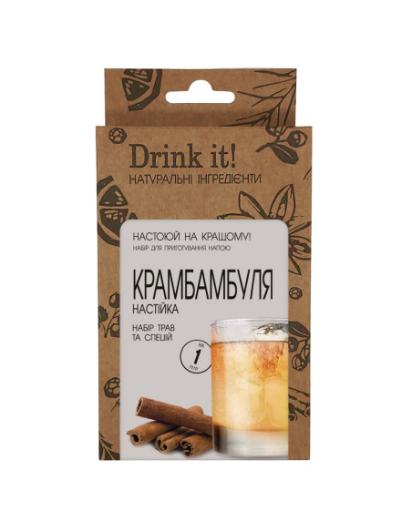 Набір для настоювання Drink it Крамбамбуля