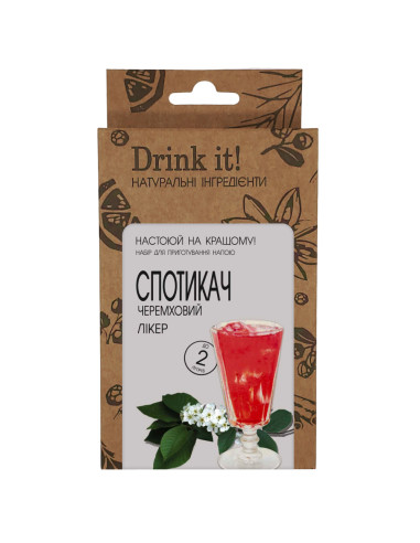 Набір для настоювання Drink it Спотикач черемховий