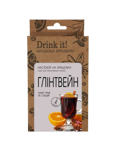 Набір для настоювання Drink it Глінтвейн