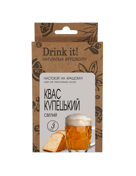 Набор для настаивания Drink it Квас купеческий светлый