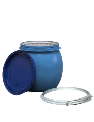 Бочка Barrel с зажимом и прокладкой, 35 л