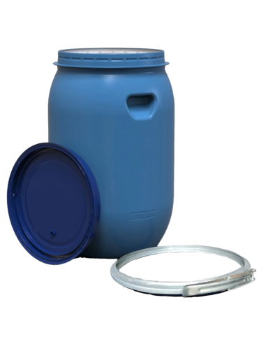 Бочка Barrel із зажимом і прокладкою, 65 л