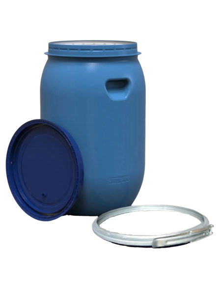 Бочка Barrel із зажимом і прокладкою, 65 л