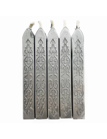 Сургуч палочка серебро, 1 шт