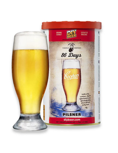 Пивна суміш Coopers 86 Days Pilsner на 23 л