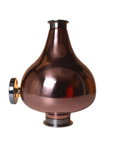 Мідний шолом-аламбік Moonshine 3"–2" з термометром 2