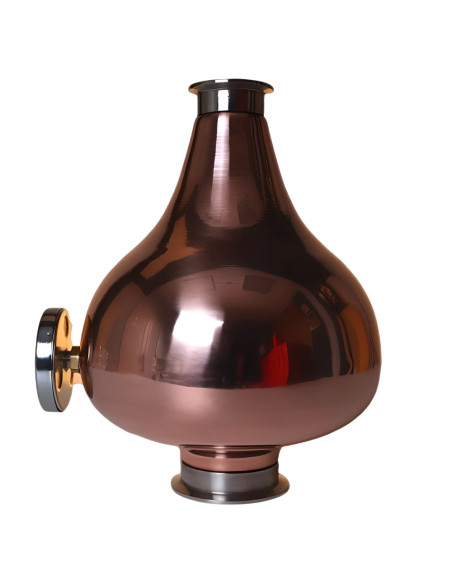 Мідний шолом-аламбік Moonshine 3"–2" з термометром