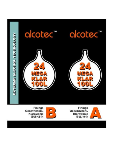 Средство для осветления браги Alcotec 24 Mega Klar, на 100 л (срок годности до 03.25)