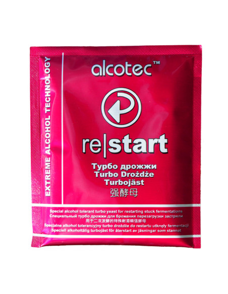 Турбо-дрожжи Alcotec ReStart Turbo, 49 г (просроченные)