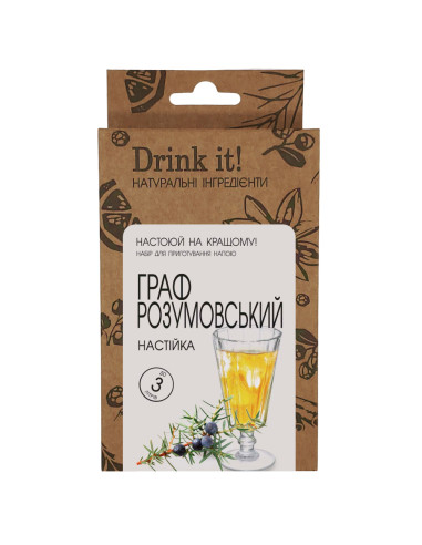 Набір для настоювання Drink it Граф Розумовський