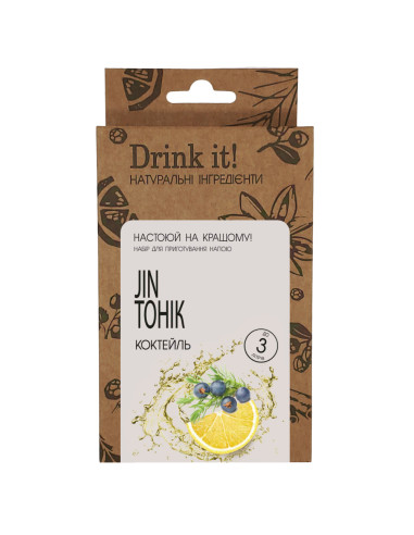 Набір для настоювання Drink it Jin Тонік