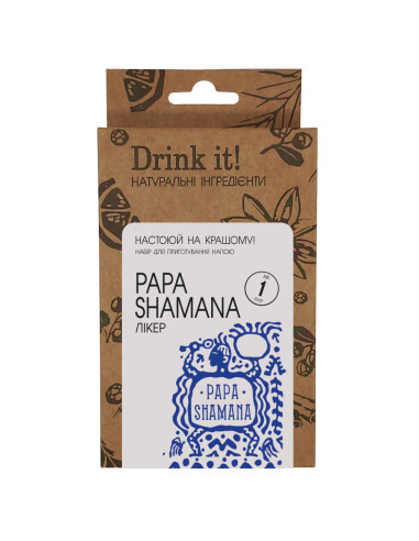 Набір для настоювання Drink it Papa Shamana