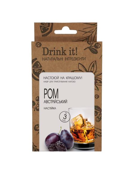 Набор для настаивания Drink it Австрийский ром