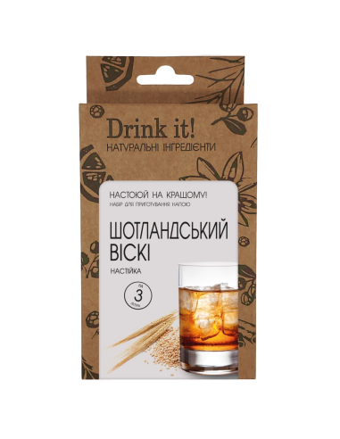 Набір для настоювання Drink it Шотландський віскі