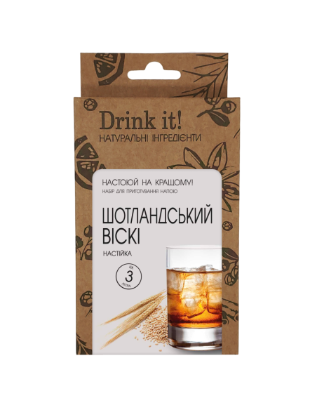 Набір для настоювання Drink it Шотландський віскі