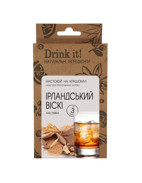 Набір для настоювання Drink it Ірландський віскі