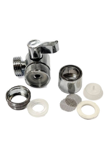 Перехідник на змішувач (дивертор) металевий, 1/2