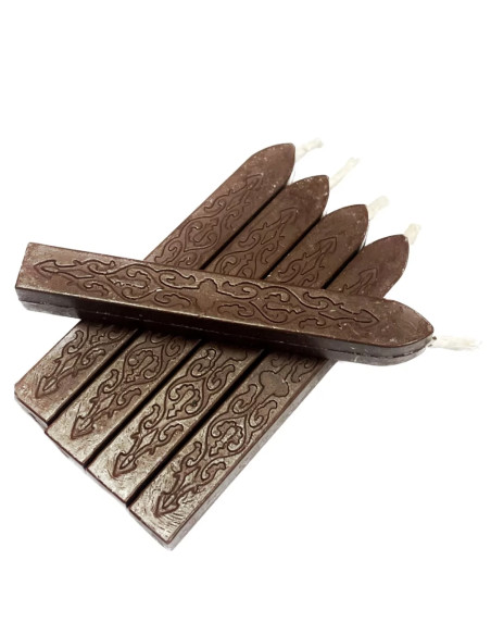 Сургуч паличка коричнева, 1 шт