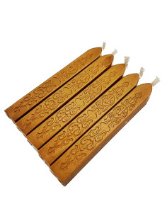 Сургуч палочка золотая, 1 шт 2