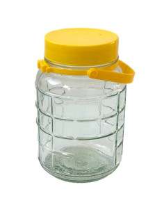Банка стеклянная с крышкой, 3 л 2