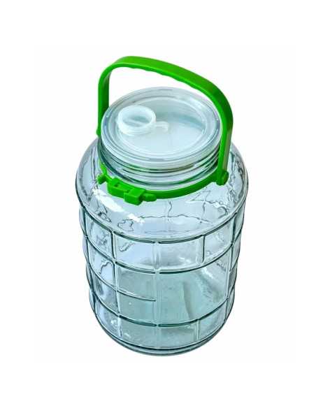 Банка стеклянная с крышкой, 5 л