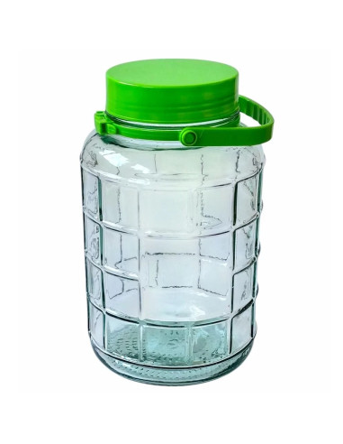 Банка скляна з кришкою, 8 л