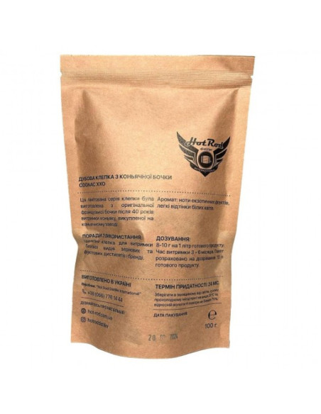 Дубовая клепка бочки Cognac XXO Hot Rod, 100 г