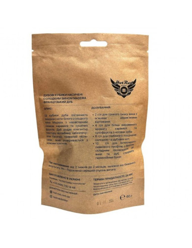 Кубики дубовые Hot Rod M+ насыщенные вином...