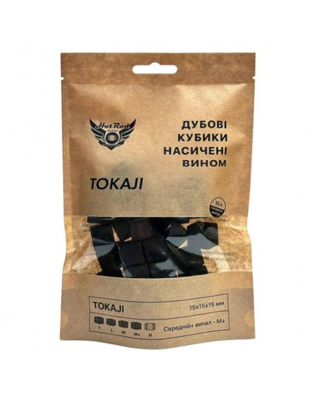 Кубики дубовые Hot Rod M+ насыщенные вином Токай, на 10 л