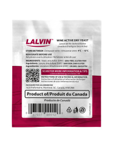 Дріжджі винні Lalvin Burgundy RC212, 5 г 2