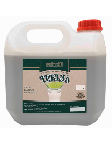 Сироп агавы Drink it Текила (светлый), 4 кг