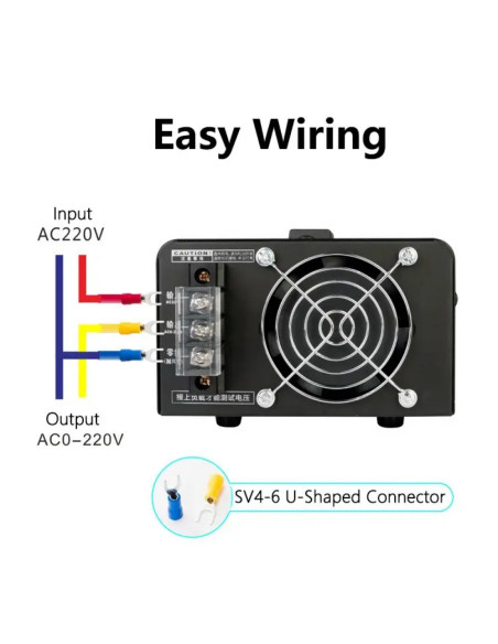 Регулятор напруги електронний AC220V, 8 кВт