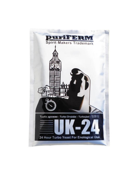 Турбо-дріжджі Puriferm UK-24, 175 г (протерміновані)