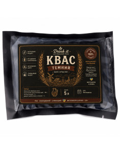 Набір для квасу Drink it темний класичний на 5 л